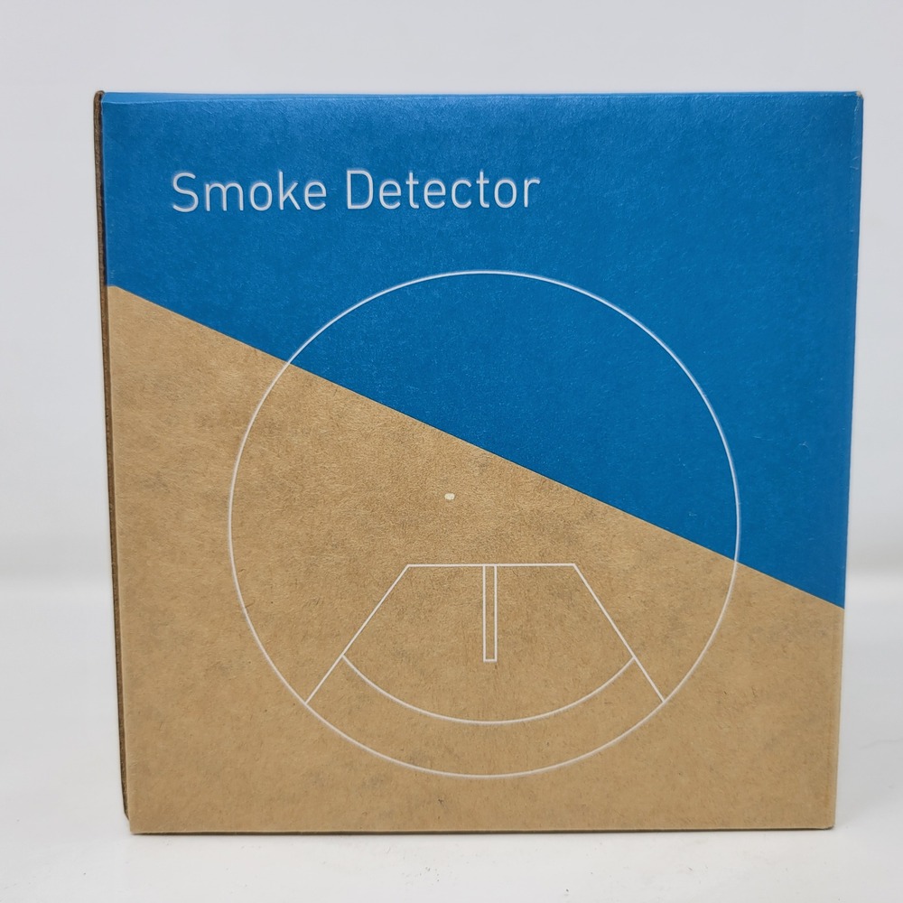 SimpliSafe SD3 Wireless Smoke Detector White Home Security System 01F7F48E NEW